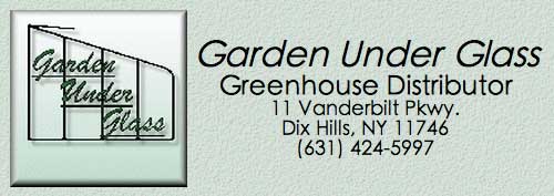 美国玻璃下的花园温室公司 Garden Under Glas Greenhouse Distributor