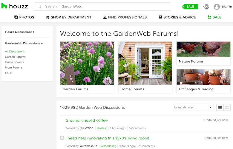 houzz forums