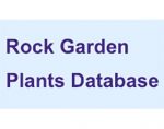 岩石花园植物数据库 Rock Garden Plants Database