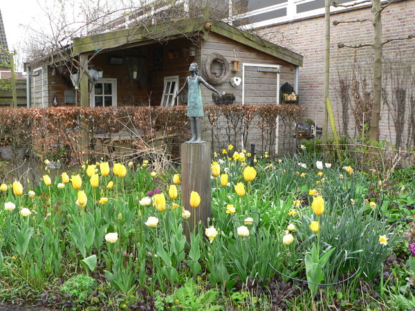De tuin van Karel en Tine van den Berg