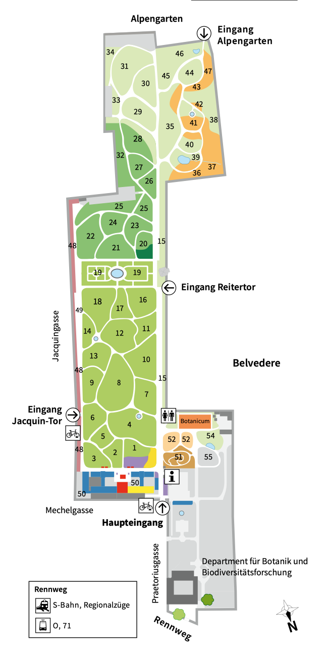 维也纳大学植物园 Universität Botanischen Garten