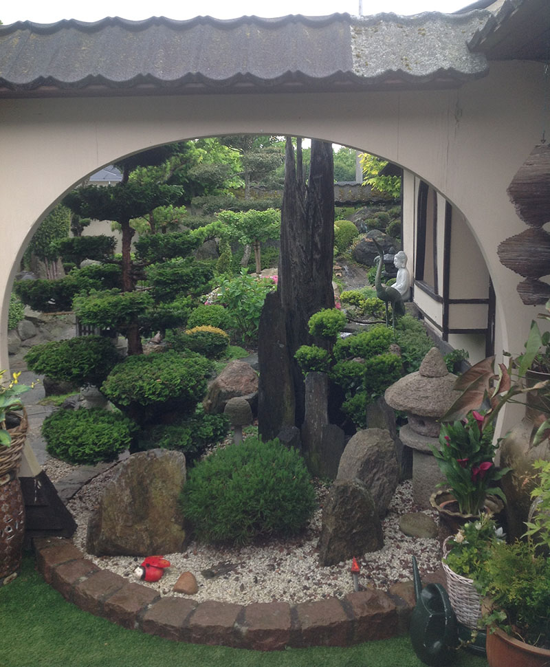 丹麦STRUER的日本花园