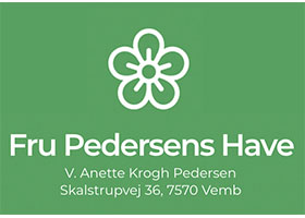 丹麦Pedersens夫人的花园 Fru Pedersens have