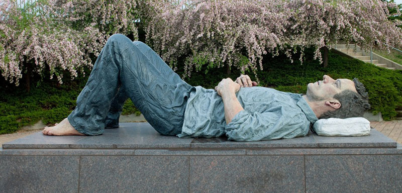 SEAN HENRY Lying Man