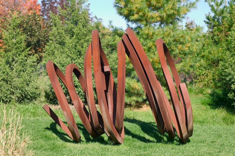 BERNAR VENET Two Indeterminate Lines