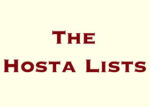 玉簪知识列表 The Hosta Lists