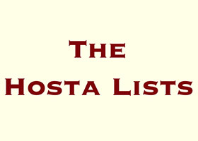 玉簪列表 The Hosta Lists