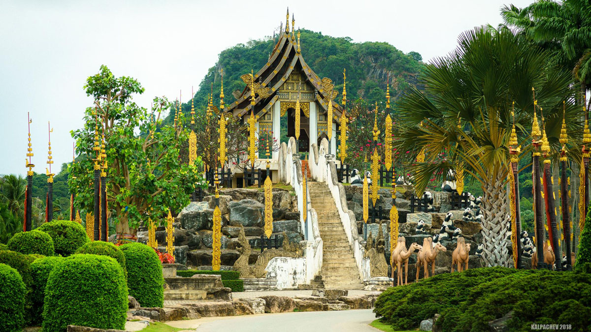 Nong Nooch 热带植物园， 泰国 Nong Nooch Tropical Botanical Garden, Thailand