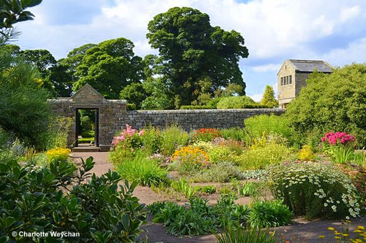 占地一英亩的杰作花园-英国赫特顿花园 Herterton House Gardens