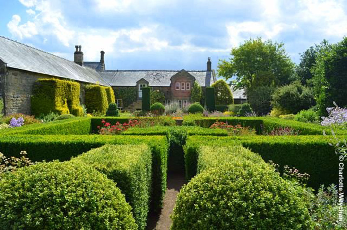 占地一英亩的杰作花园-英国赫特顿花园 Herterton House Gardens