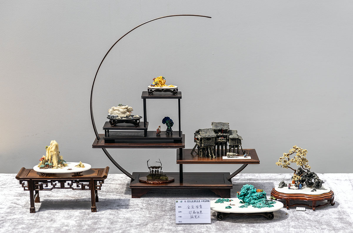 2024上海国际花展小微盆景展