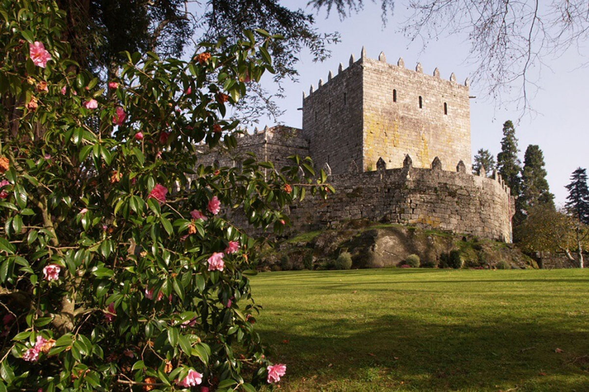 西班牙Soutomaior城堡花园castillo de Soutomaior