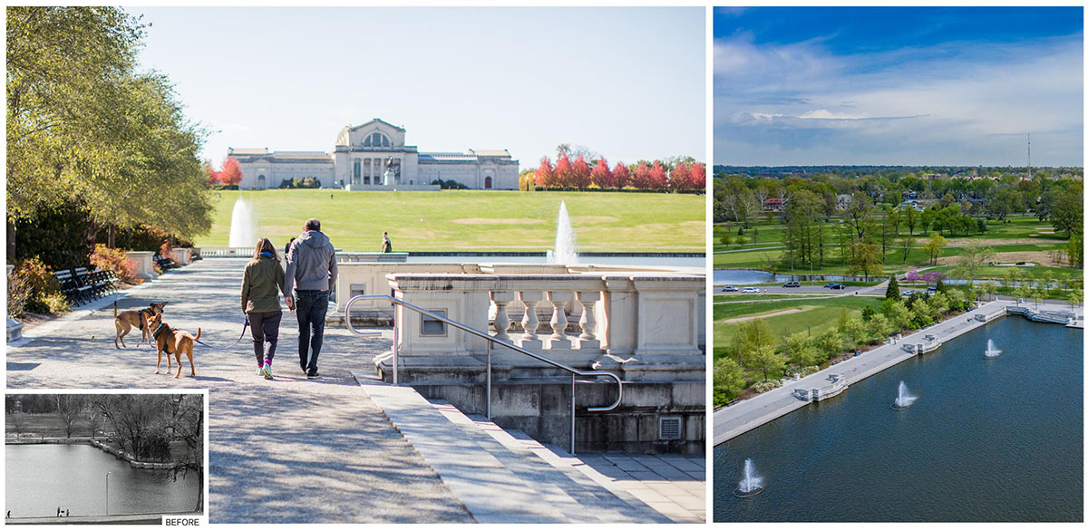 重拾辉煌，圣路易斯森林公园修复项目荣获美国景观设计师协会地标奖