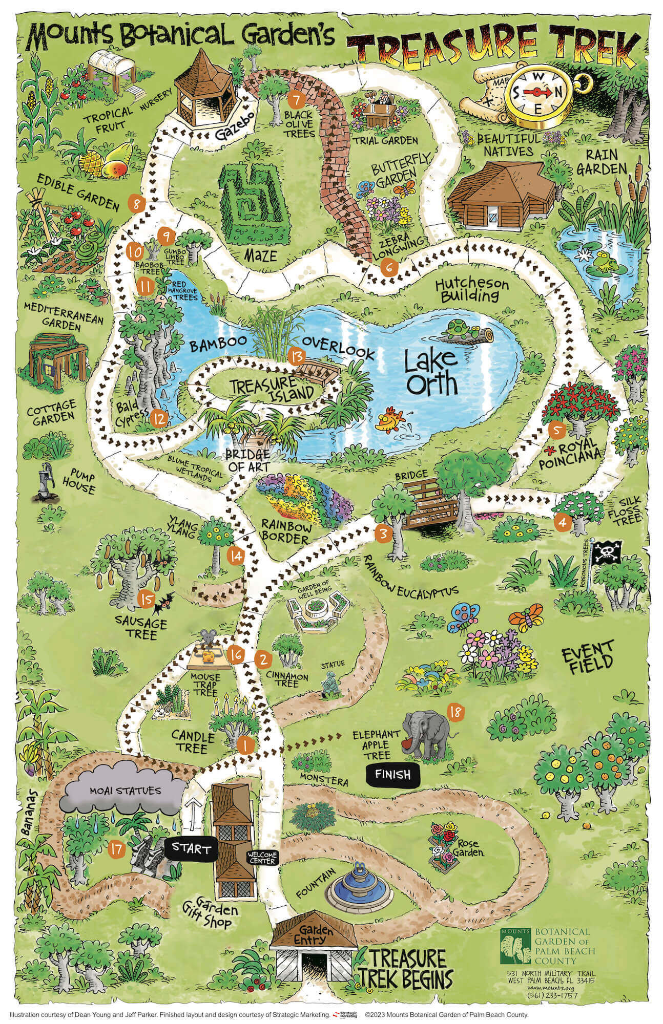 美国棕榈滩县蒙茨植物园