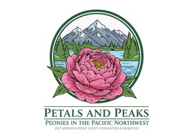 美国 西北太平洋牡丹协会 Pacific Northwest Peony Society Logo