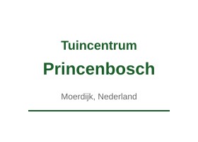 荷兰 Tuincentrum Princenbosch Logo