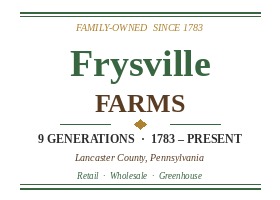 Frysville Farms logo
