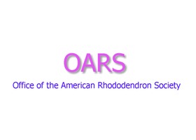 美国杜鹃协会 (ARS) 标志 — OARS + Office of the American Rhododendron Society