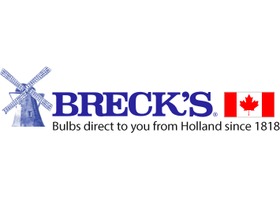 Breck's Canada Bulbs Logo - Windmill and Canadian Flag