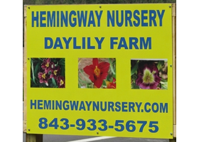 Hemingway Nursery 苗圃招牌