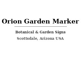 Orion Garden Marker Logo