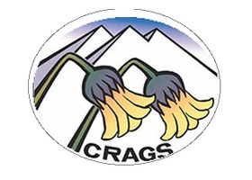 Calgary Rock & Alpine Garden Society (CRAGS) oval logo