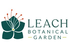 Leach Botanical Garden 植物园标志