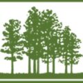 The Crosby Arboretum icon logo (green frame with tree silhouettes)