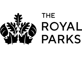 The Royal Parks official logo with oak leaf and acorn emblem
