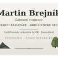 捷克 Martin Brejník 园艺施工 – 捷克 AOPK 认证树木师