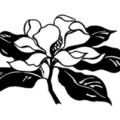Elk Rock Garden magnolia emblem