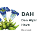丹麦 高山植物协会 Den Alpine Have 标志