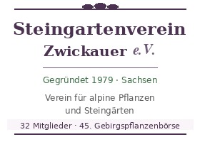 德国 Zwickauer Steingartenverein e.V. 茨维考岩石园协会