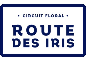 法国鸢尾之路 Association Route des Iris logo