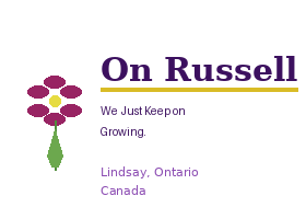 On Russell Gardens logo