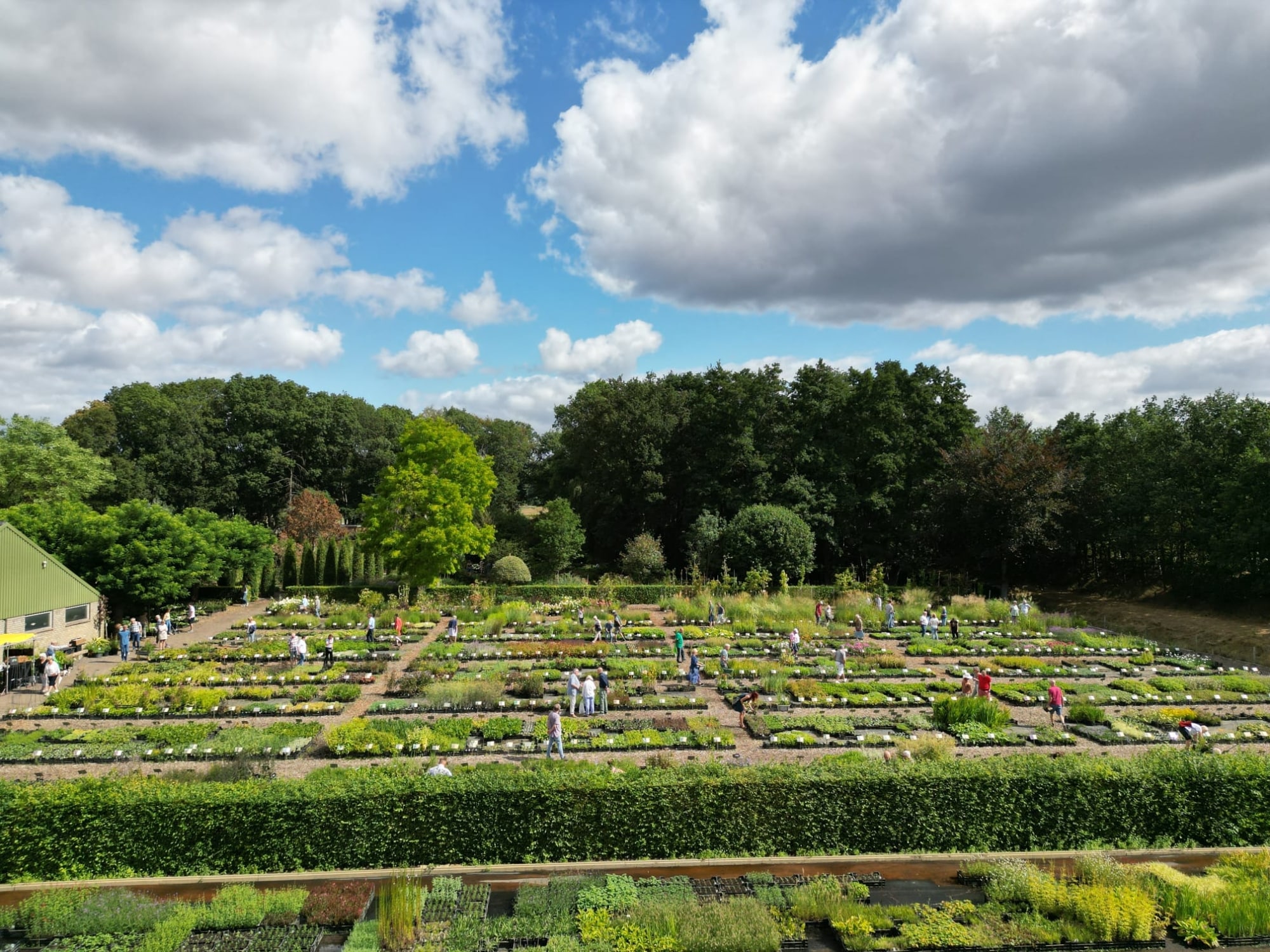 Fahner Vaste Planten 示范花园 showtuin 俯瞰