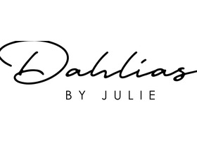 Dahlias by Julie official wordmark