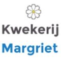 荷兰 Kwekerij Margriet 苗圃 logo，白底配灰色雏菊花图标与 Kwekerij Margriet 字样