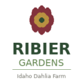 美国 里比尔花园 Ribier Gardens Idaho Dahlia Farm 标识
