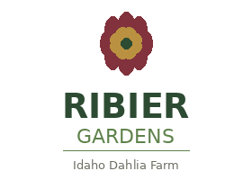 美国 里比尔花园 Ribier Gardens Idaho Dahlia Farm 标识